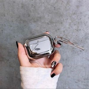 Silver Metallic AirPod Pro Case